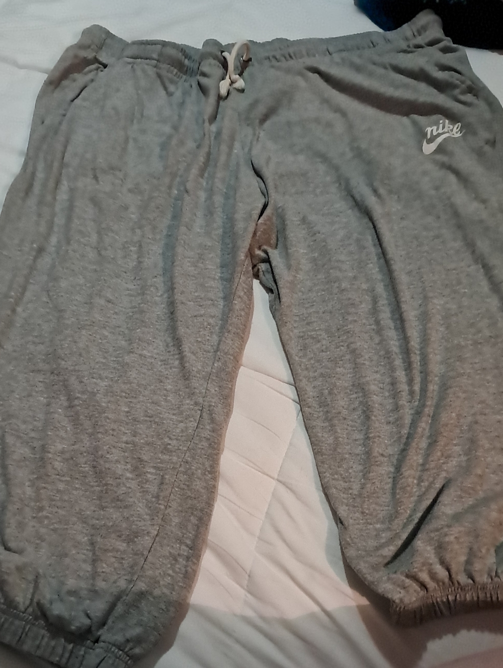 Nike Gray Women's Joggers with Drawstring
